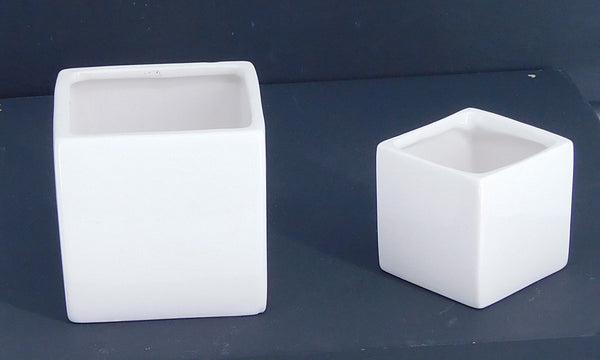 Cubo in ceramica