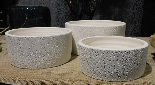 Set ciotole in ceramica artigianale