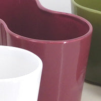 Vaso in ceramica per 2 piante